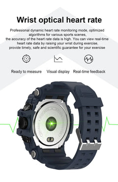 TINOW New Waterproof Smart Watch Men Heart Rate Blood Pressure Monitor Weather Sport Fitness Tracker Smartwatch For Android ios