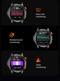 LIGE Sport Smart Watch LED Light Wireless Call Connect Phone Heart Rate Health Monitoring IP68 Waterproof Outdoor Men Smartwatch