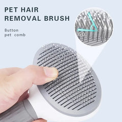 Self-Cleaning Hair Remover Brush