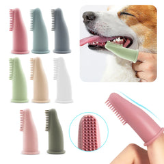 Silicone Pet Finger Toothbrush