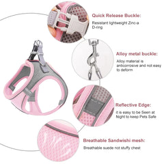 Pet Harness and Leash Set