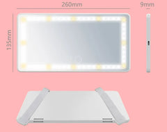 Car LED Makeup Mirror